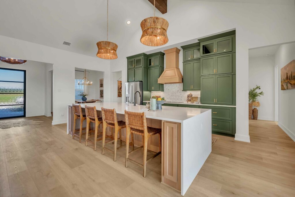 big kitchen island 