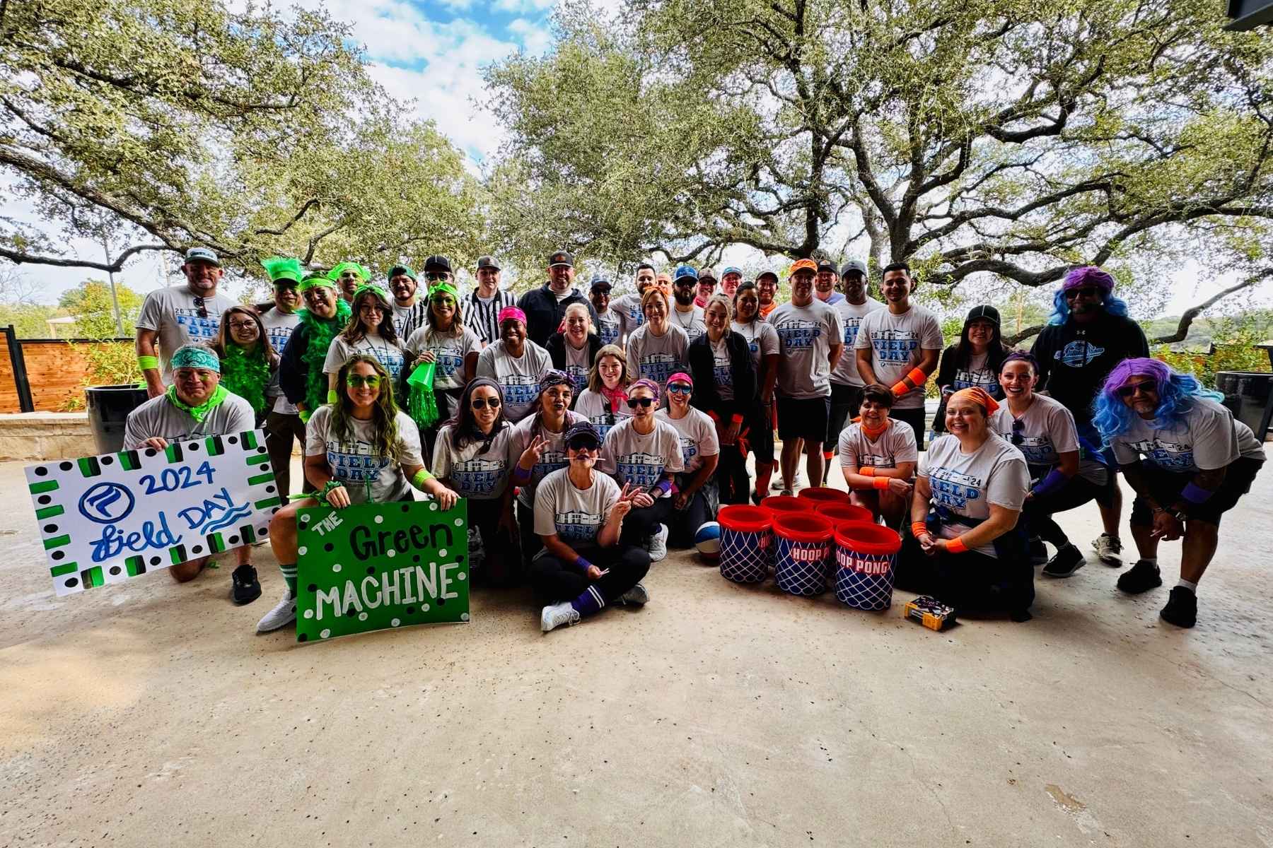 team photo field day